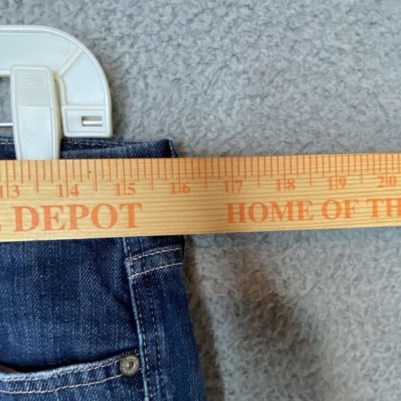 7 Seven For All Mankind "A" Pocket Jeans Womens 29 x 34 Flare Low rise Bootcut - Picture 6 of 13